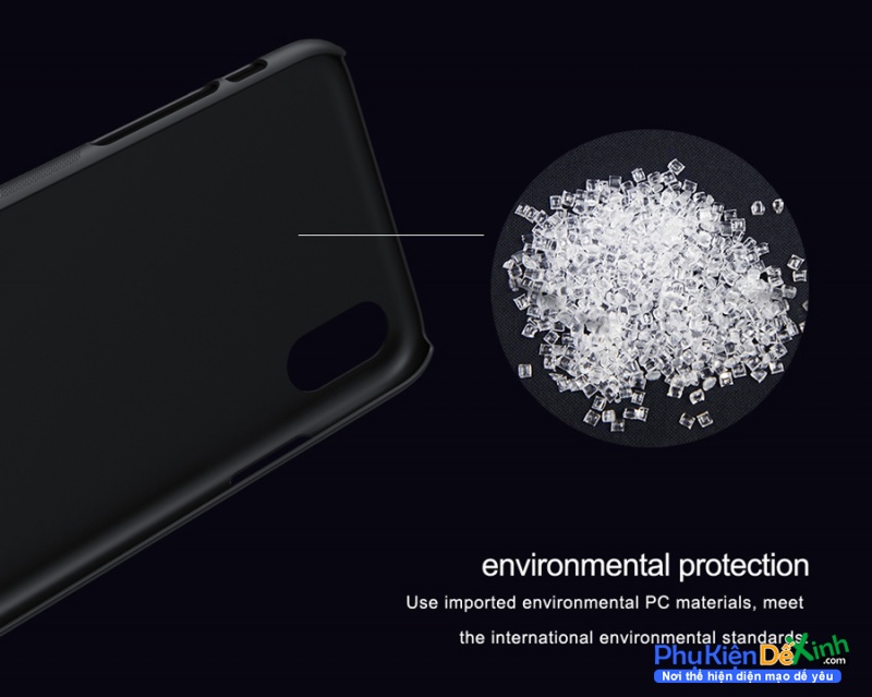 Ốp Lưng iPhone X Dạng Sần Hiệu Nillkin Chính Hãng được làm bằng nhựa Polycarbonat, có độ đàn hồi tốt, rất bền cảm giác cầm chắc tay, màu rất sang và đẹp.